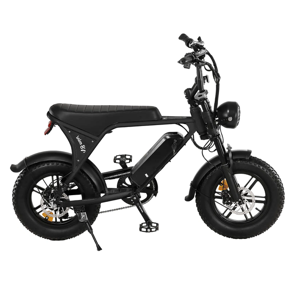 OUXI C80 Mini Fatbike - Zwart