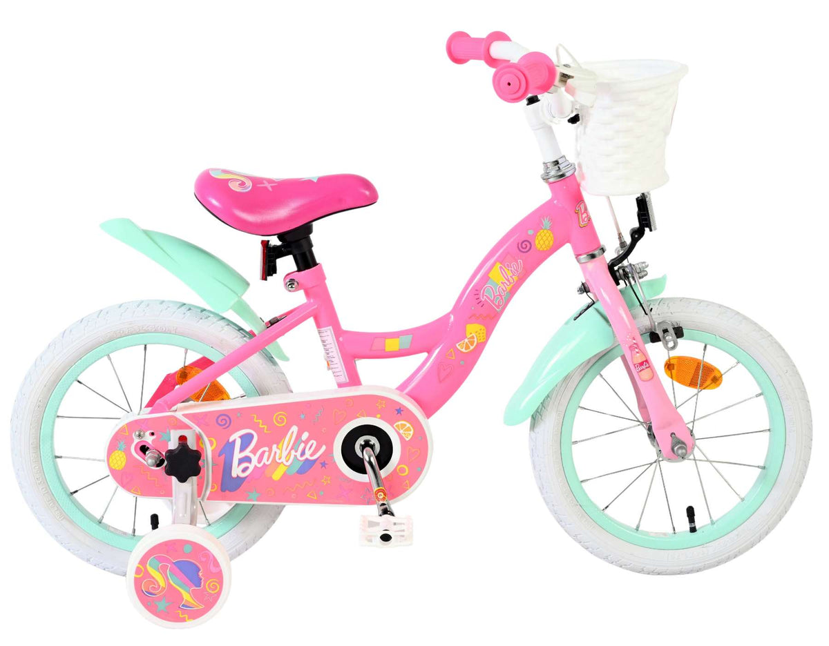 Barbie Kinderfiets - Meisjes - 14 inch - Roze