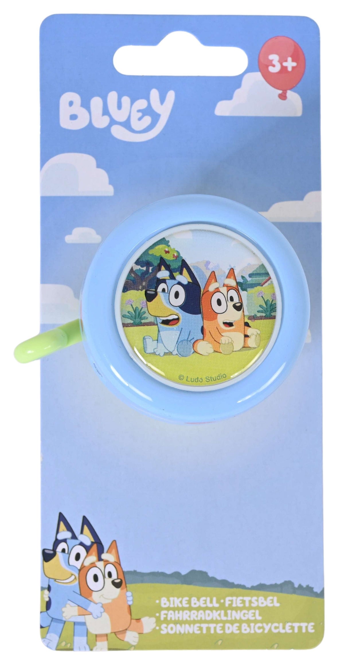 Bluey Fietsbel - Jongens - Blauw