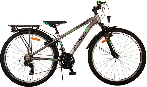 Volare Cross Kinderfiets - Jongens - 26 inch - Grijs - 21 versnellingen - Twee handremmen