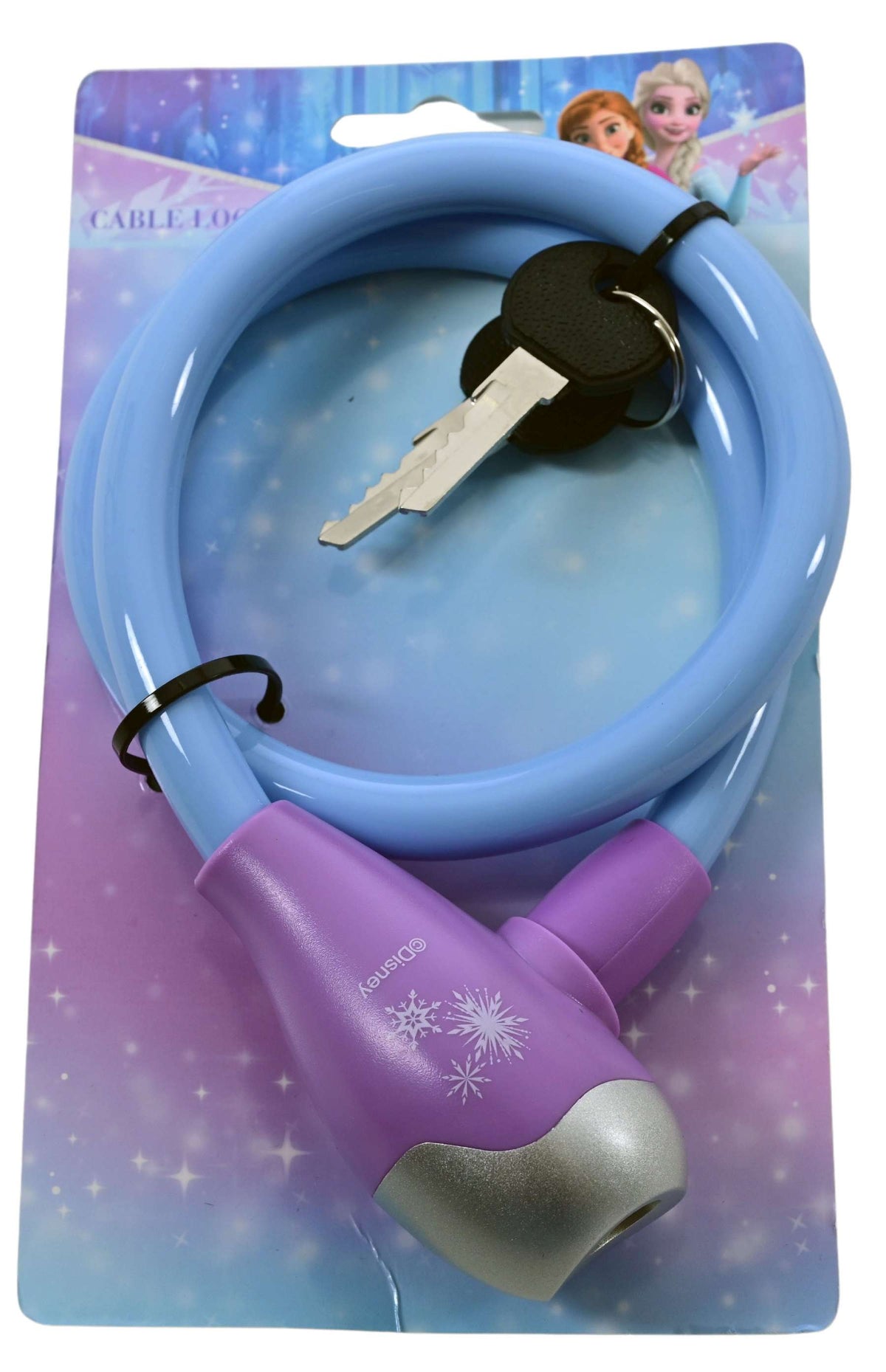 Disney Frozen - kabelslot - Lichtblauw/Paars