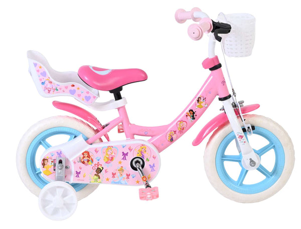 Disney Princess Kinderfiets - Meisjes - Mag Wheels - 12 inch - Roze