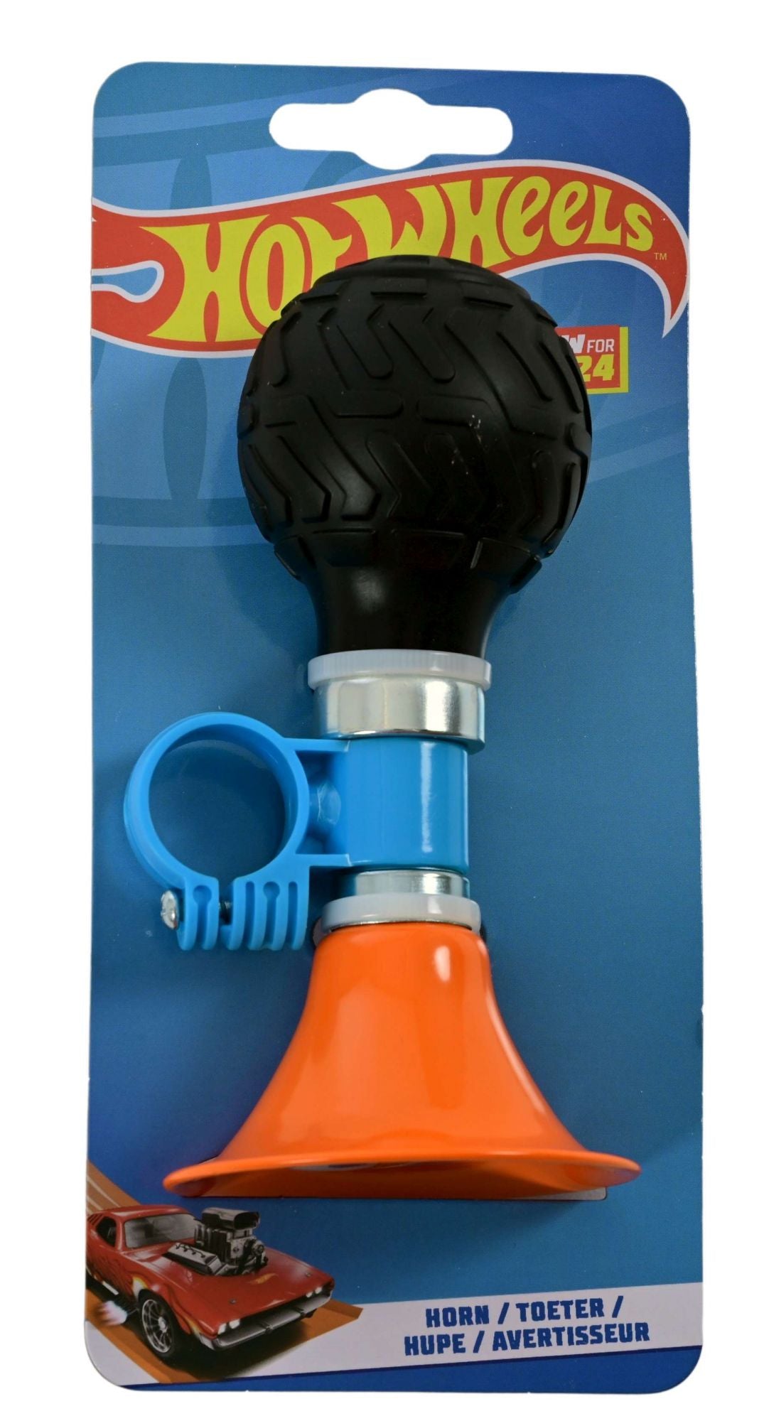 Hot Wheels Fietstoeter - Jongens - Oranje zwart