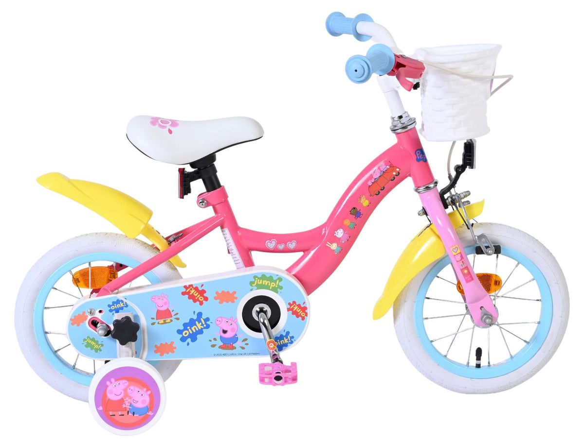 Peppa Kinderfiets - Meisjes - 12 inch - Roze