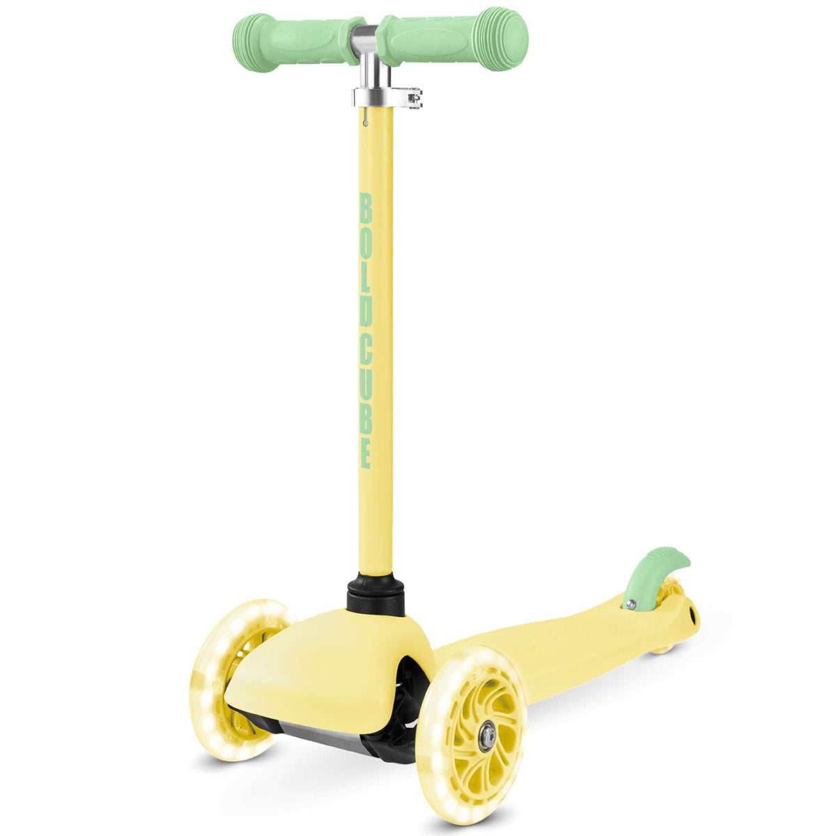 BOLDCUBE Teeny driewielstep - Geel
