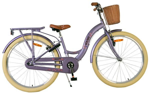 Volare Blossom Kinderfiets - Meisjes - 26 inch - Paars - Twee handremmen