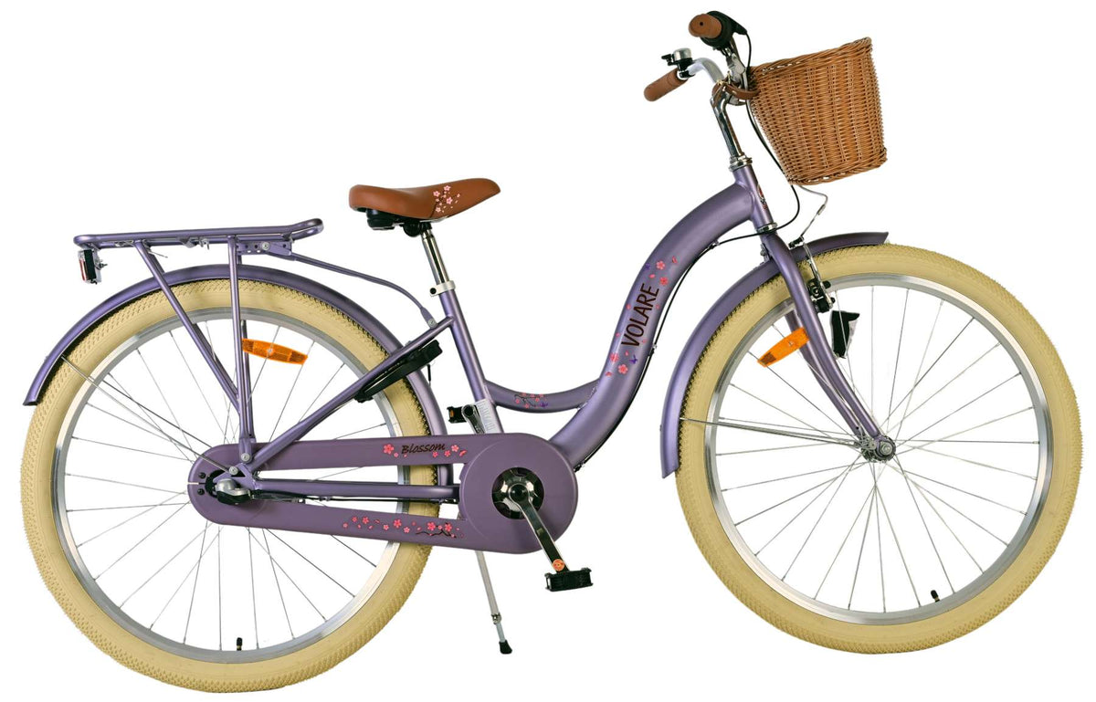 Volare Blossom Kinderfiets - Meisjes - 26 inch - Paars - Nexus 3 versnellingen