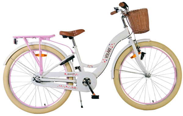 Volare Blossom Kinderfiets - Meisjes - 26 inch - Wit - Nexus 3 versnellingen