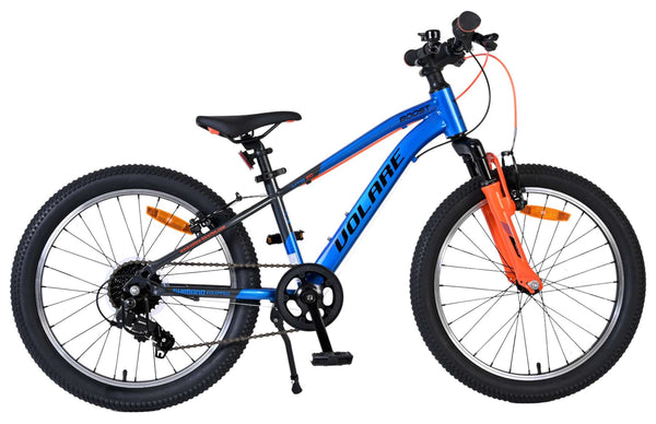 Volare Boost Kinderfiets 20 inch 7 Speed - Blauw Grijs