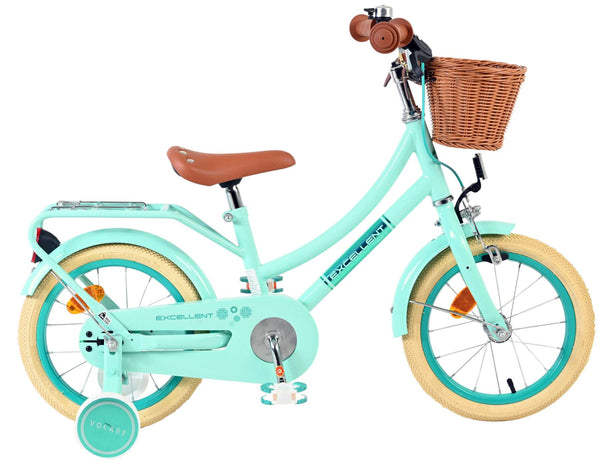 Volare Excellent Kinderfiets - Meisjes - 14 inch - Groen