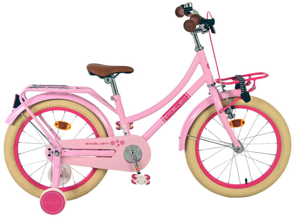 Volare Excellent Kinderfiets - Meisjes -18 inch - Roze