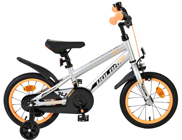Volare Rocky Kinderfiets - Jongens - 14 inch - Grijs