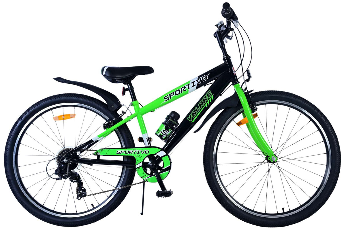 Volare Sportivo Kinderfiets – Jongens – 26 inch – Groen – 7 versnellingen