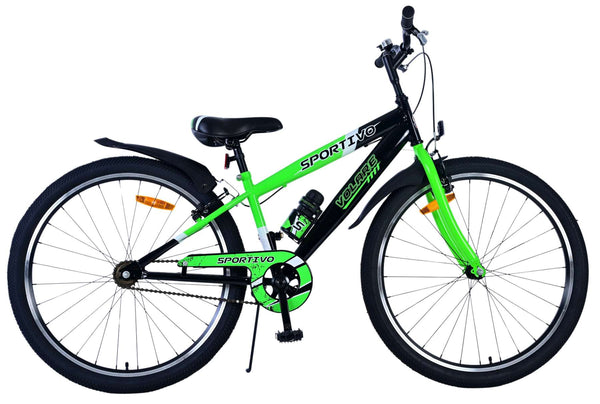 Volare Sportivo Kinderfiets - Jongens - 26 inch - Groen - Twee Handremmen