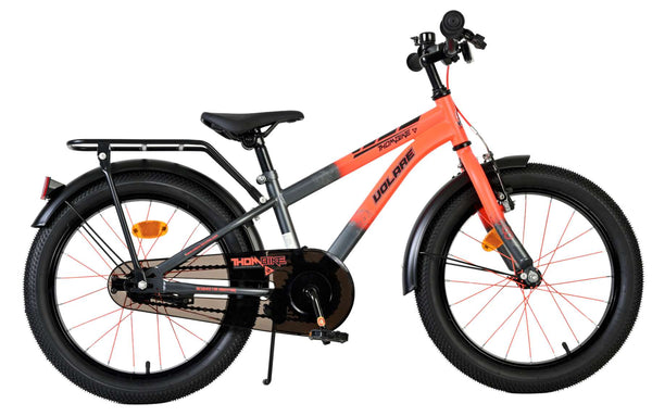 Volare Thombike Kinderfiets Jongens 18 inch - Oranje Grijs