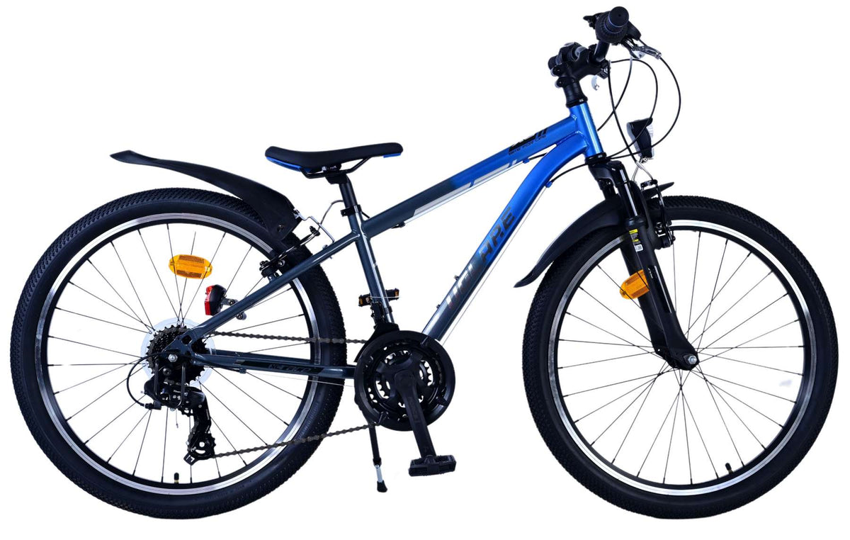 Volare XC Race Kinderfiets - 24 inch - 21 speed - Blauw/Grijs