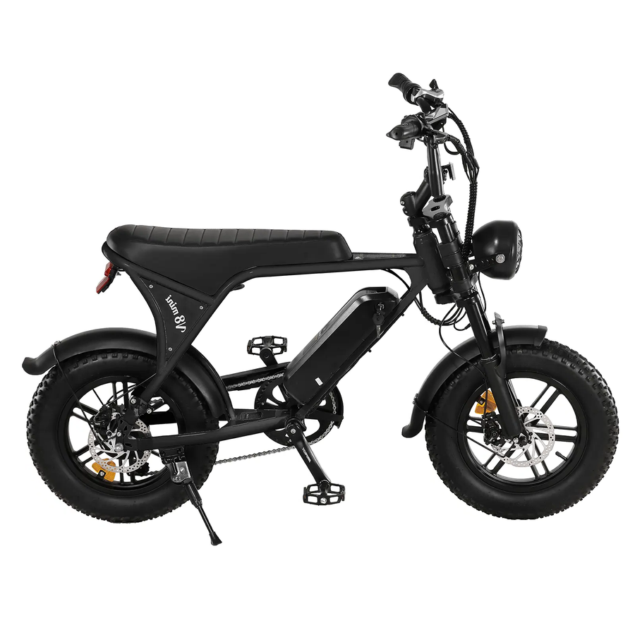 OUXI C80 Mini Fatbike - Zwart