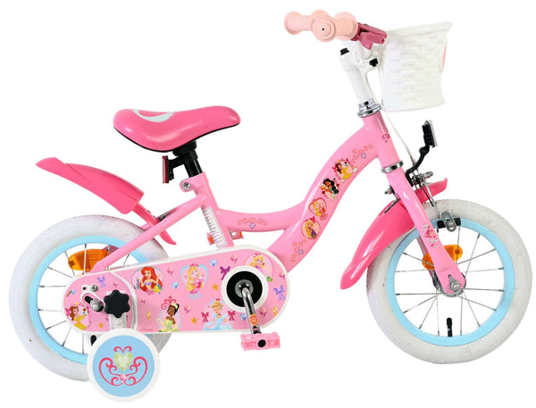 Disney Princess Kinderfiets - Meisjes - 12 inch - Roze OUTLET