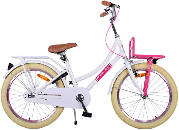 Volare Excellent Kinderfiets - Meisjes - 20 inch - Wit