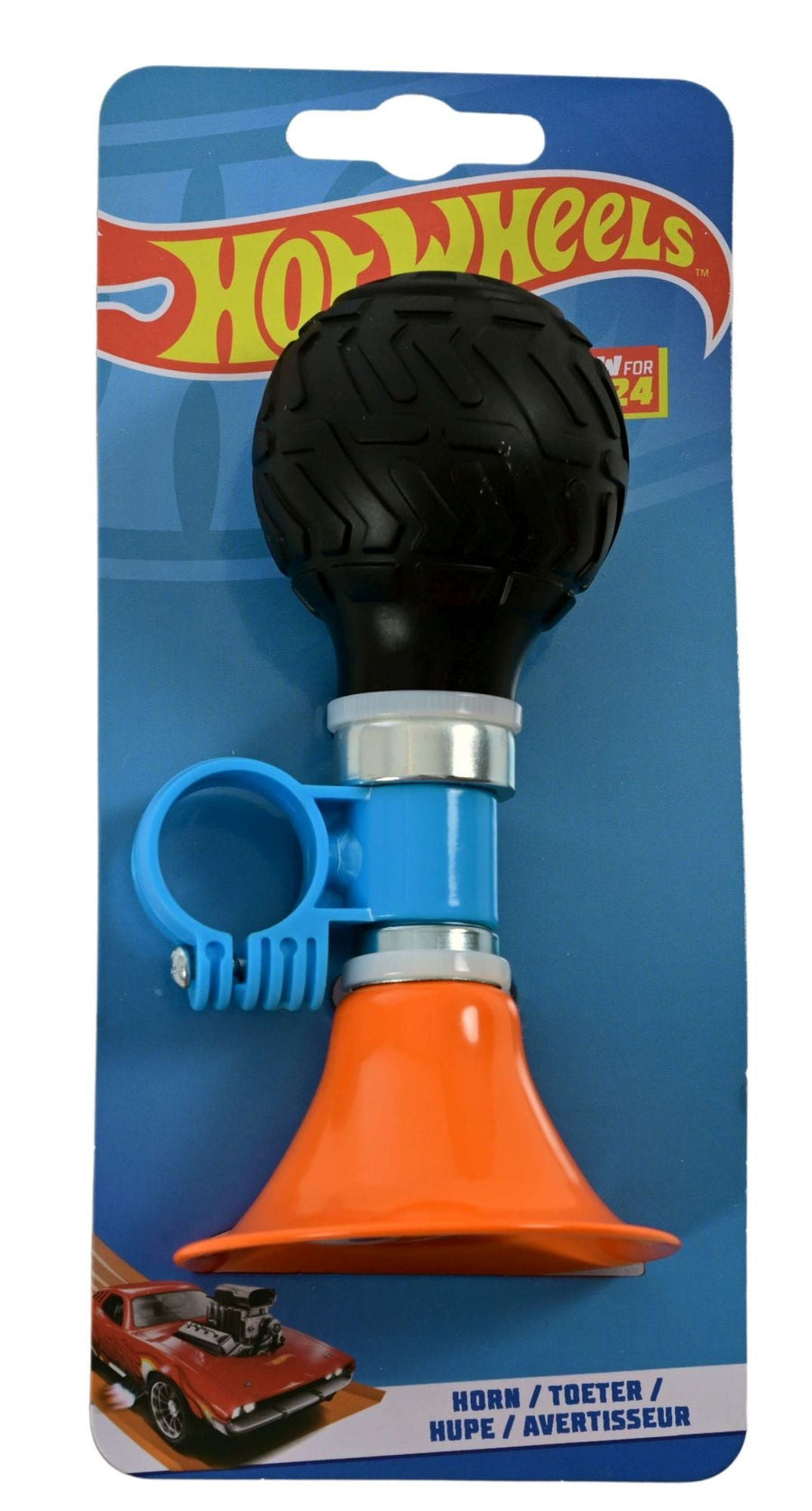 Hot Wheels Fietstoeter - Jongens - Oranje zwart