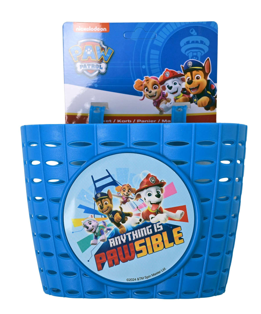 Paw Patrol Plastic Mandje - Jongens - Blauw