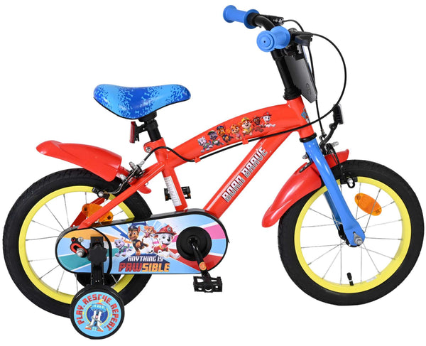 Paw Patrol Kinderfiets - Jongens - 14 inch - Twee handremmen