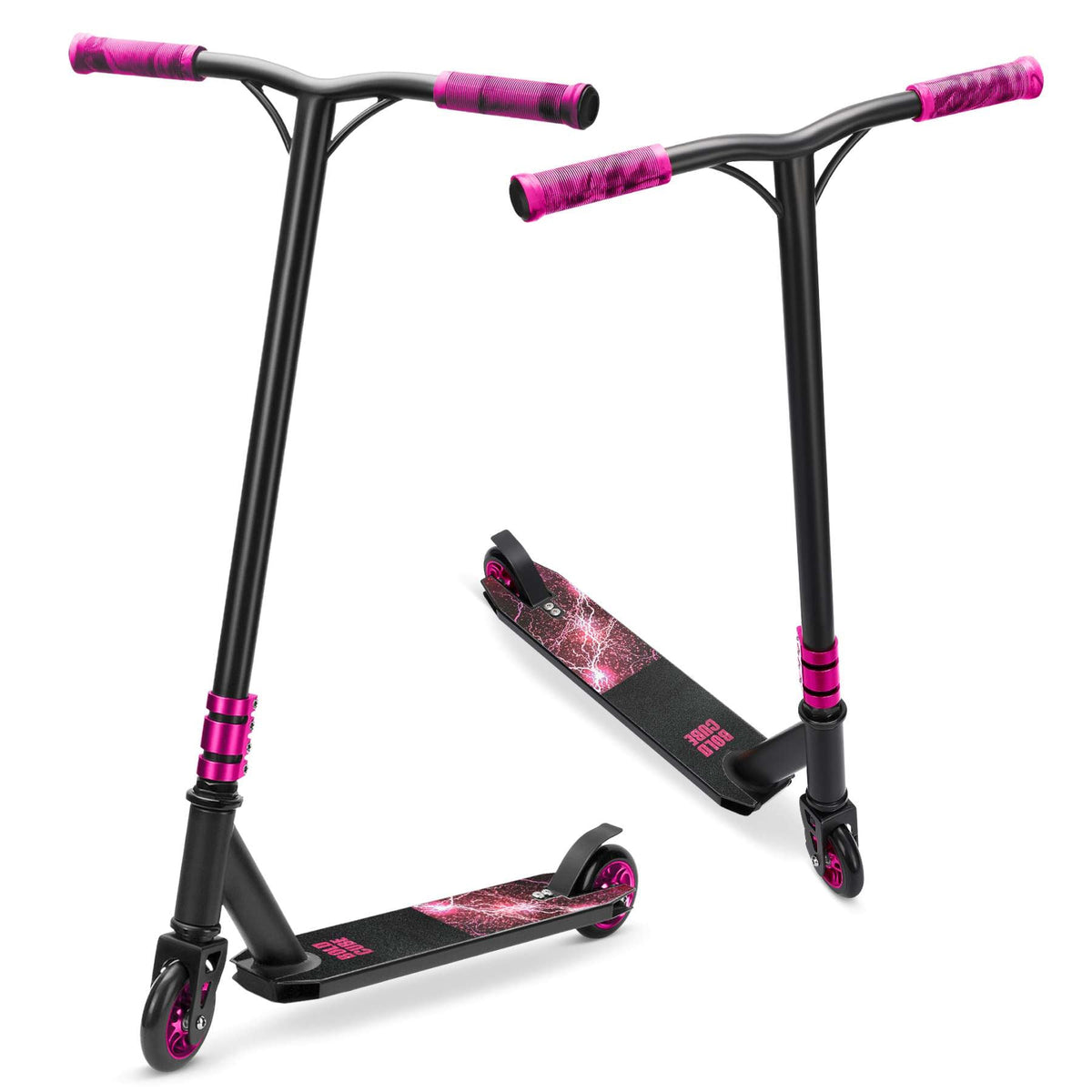 BOLDCUBE Deluxe Stuntstep - Roze