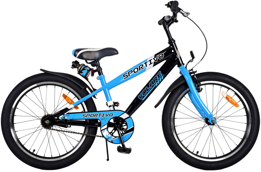 Volare Sportivo Kinderfiets - Jongens - 20 inch - Blauw OUTLET