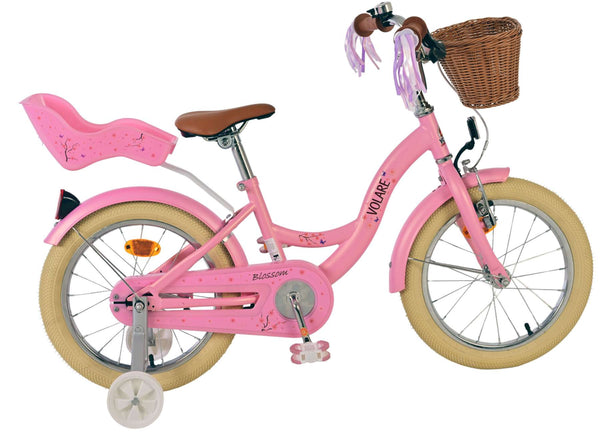 Volare Blossom Kinderfiets - Meisjes - 16 inch - Roze