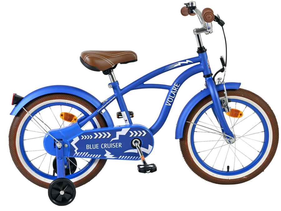 Volare Blue Cruiser Kinderfiets - Jongens - 16 inch - Blauw