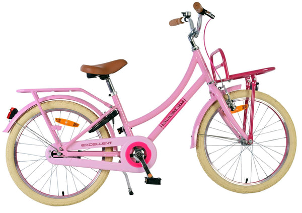 Volare Excellent Kinderfiets - Meisjes - 20 inch - Roze - 3 versnellingen