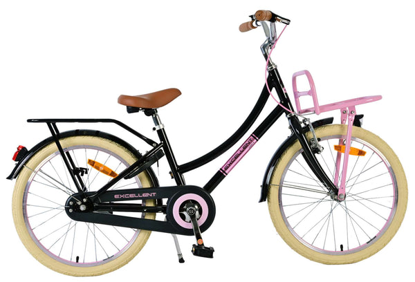 Volare Excellent Kinderfiets - Meisjes - 20 inch - Zwart