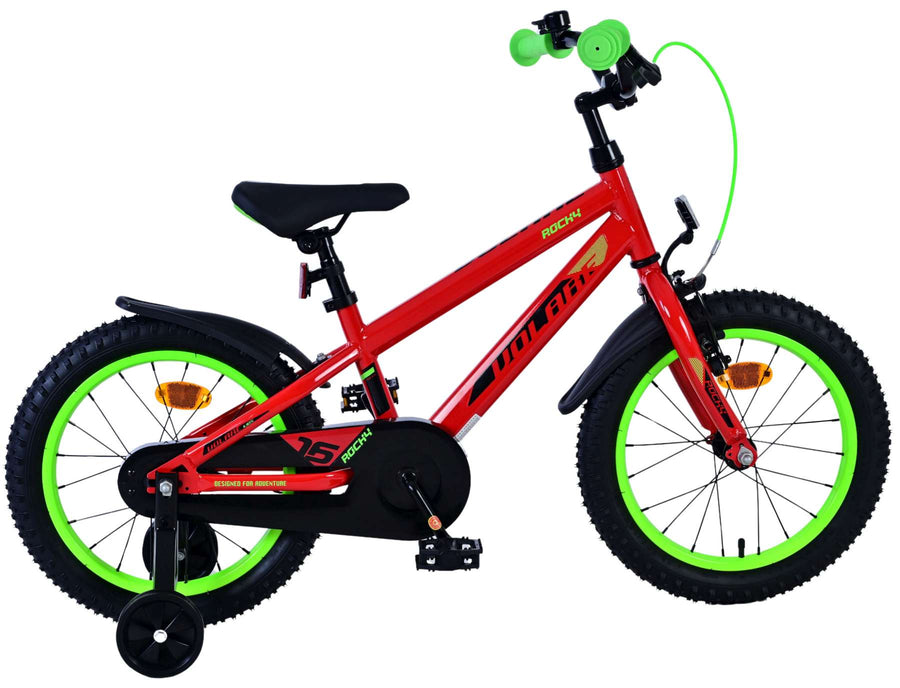 Volare Rocky Kinderfiets - Jongens - 16 inch - Rood
