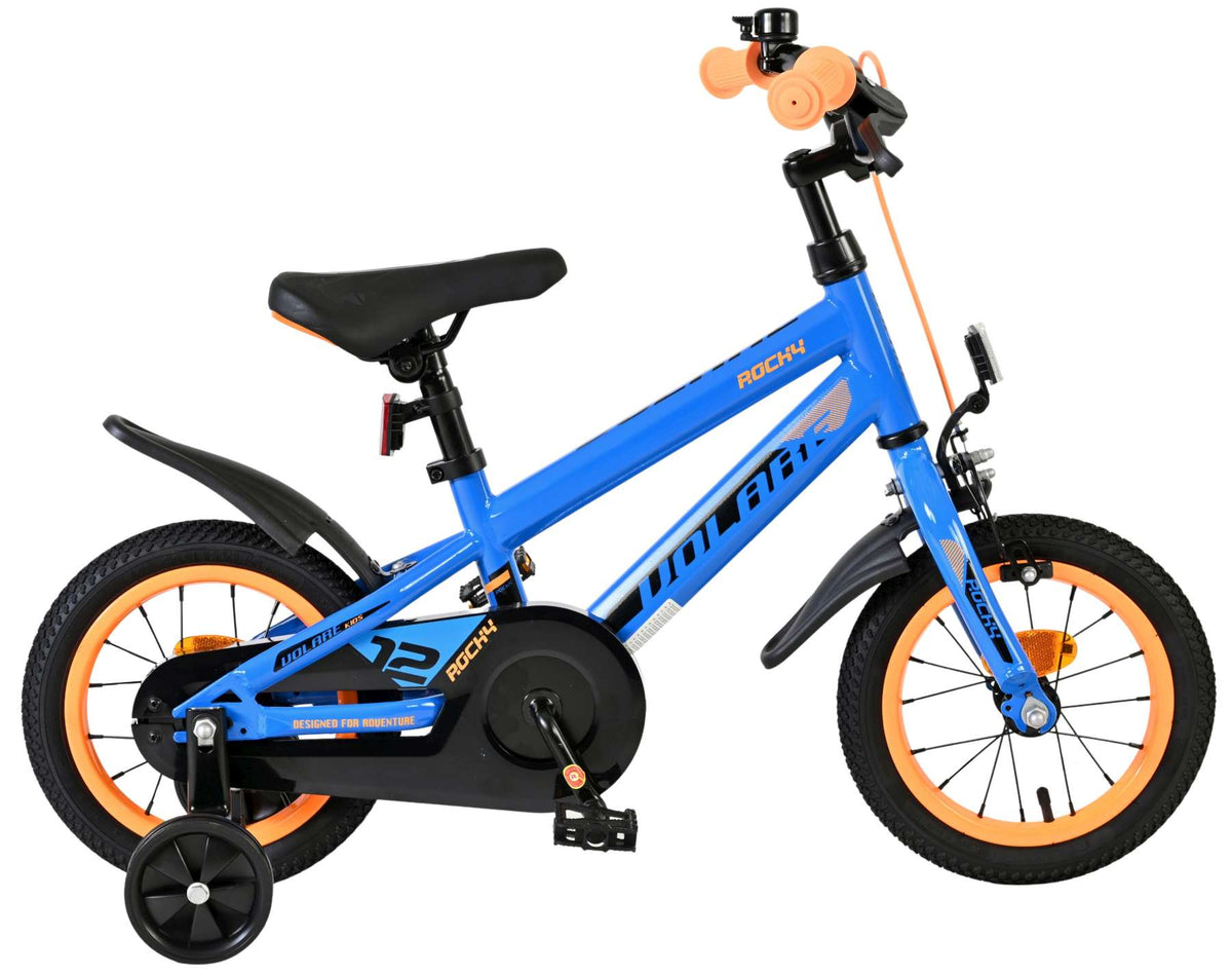 Volare Rocky Kinderfiets - Jongens - 12 inch - Blauw