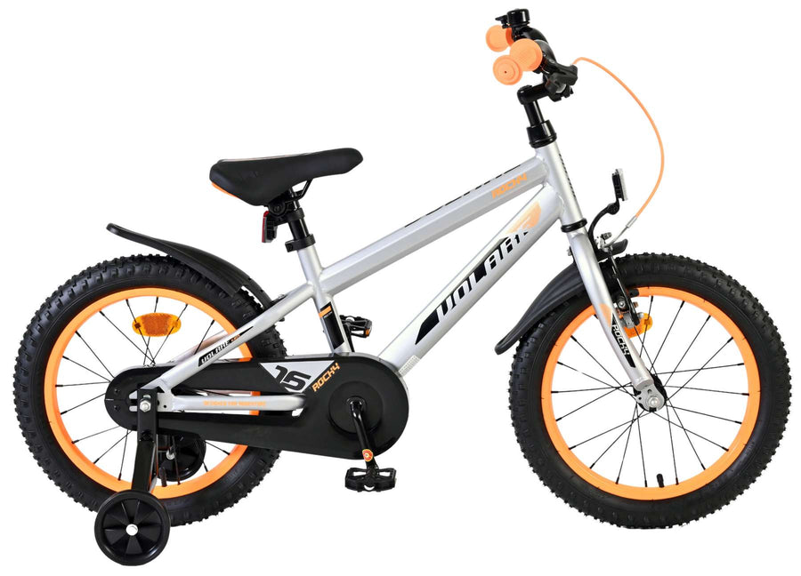 Volare Rocky Kinderfiets - Jongens - 16 inch - Grijs OUTLET