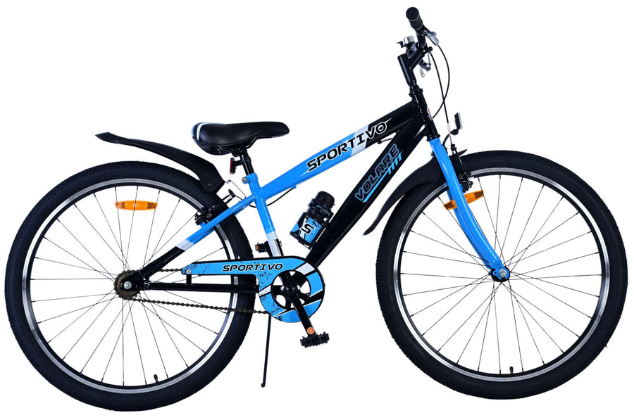 Volare Sportivo Kinderfiets - Jongens - 26 inch - Blauw - Twee Handremmen OUTLET