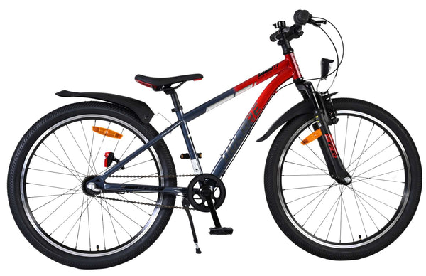 Volare XC Race Kinderfiets - 24 inch - Nexus 3 - Rood/Grijs