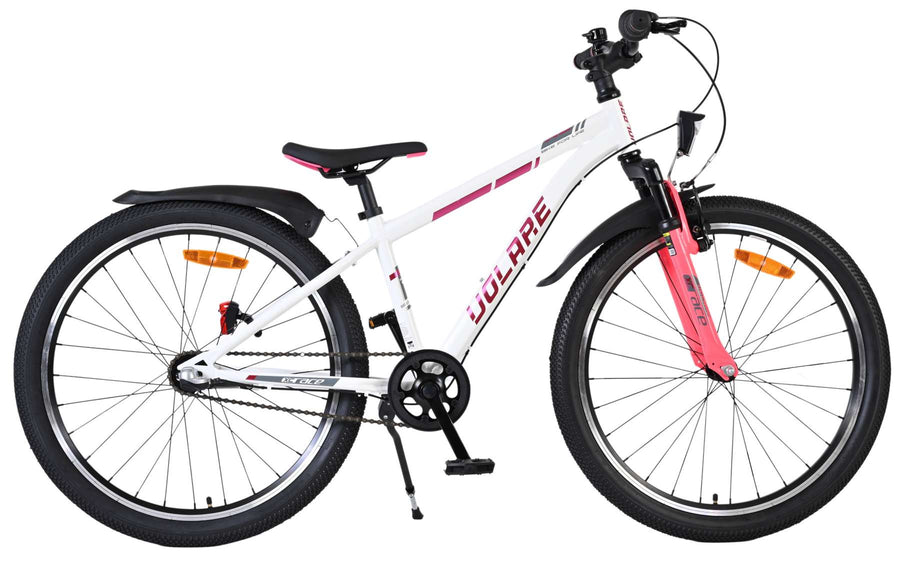 Volare XC Race Kinderfiets - 24 inch - Nexus 3 - Wit/Roze